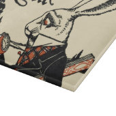 アリスホワイトラビットクラシックワンダーランド カッティングボード (角)