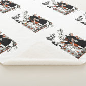 アリスホワイトラビットクラシックワンダーランド シェルパブランケット (3/4)