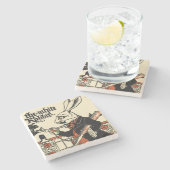 アリスホワイトラビットクラシックワンダーランド ストーンコースター (横)