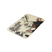 アリスホワイトラビットクラシックワンダーランド バスマット (アングル)