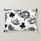 アリスホワイトラビットワンダーランドクラシック アクセントクッション (正面)