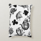 アリスホワイトラビットワンダーランドクラシック アクセントクッション (裏面(縦))