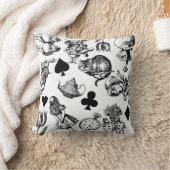 アリスホワイトラビットワンダーランドクラシック クッション (ブランケット)