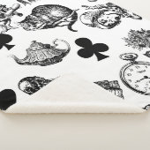 アリスホワイトラビットワンダーランドクラシック シェルパブランケット (3/4)