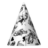 アリスホワイトラビットワンダーランドクラシック パーティーハット (裏面)