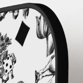 アリスホワイトラビットワンダーランドクラシック ピックルボールラケット (左詳細)