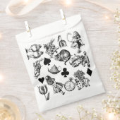 アリスホワイトラビットワンダーランドクラシック フェイバーバッグ (クリップ留めされた状態)