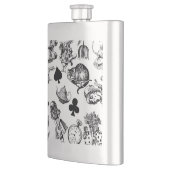 アリスホワイトラビットワンダーランドクラシック フラスク (左)