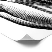 アリスホワイトラビットワンダーランドクラシック ポスター (角)