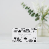 アリスホワイトラビットワンダーランドクラシック 名刺 (スタンド正面)