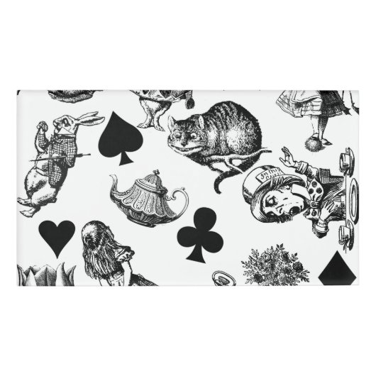 アリスホワイトラビットワンダーランドクラシック 名札 (正面)