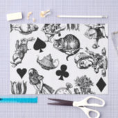 アリスホワイトラビットワンダーランドクラシック 薄葉紙 (クラフト)