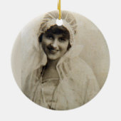 アリスマリオンMcPherrinの1917年の婚礼の日 セラミックオーナメント (裏面)