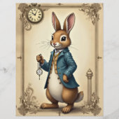 アリスラビットポートレートスクラップブック紙 (正面)