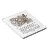 アリスレッドランニングクイーンが同じ場所に ノートパッド (アングル)