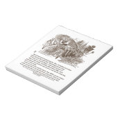 アリスレッドランニングクイーンが同じ場所に ノートパッド (回転)