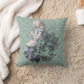 アリスワンダファンシーーランドアクアティント クッション (ブランケット)