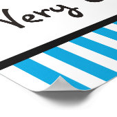 アリスワンダーランドお洒落不機嫌ティーパーティーバナー ポスター (角)