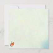 アリスワンダーランドのうさぎ〜招待状 招待状 (裏面)