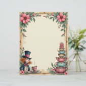 アリス不機嫌ハッタティーアップスタックスクラップブック紙 (スタンド正面)