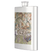 アリス冒険インワンダーランド不機嫌ティーパーティー フラスク (左)