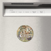 アリス冒険インワンダーランド不機嫌ティーパーティー マグネット (インサイチュ (食洗機))