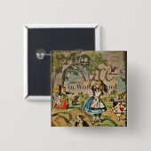 アリス動揺してトと友人の表紙 缶バッジ (正面&裏面)