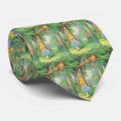 アリス及びチェシャー猫色 ネクタイ (ロール)