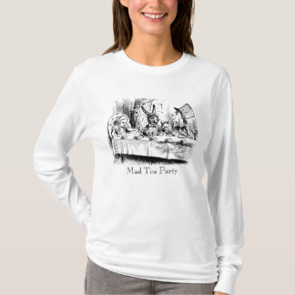 アリス及び気違いのお茶会-ワイシャツ Tシャツ