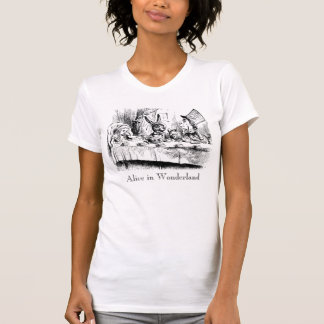 アリス及び気違いのお茶会-ワイシャツ Tシャツ