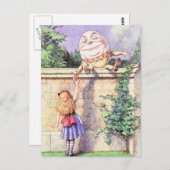 アリス及びHumpty色 ポストカード (正面/裏面)