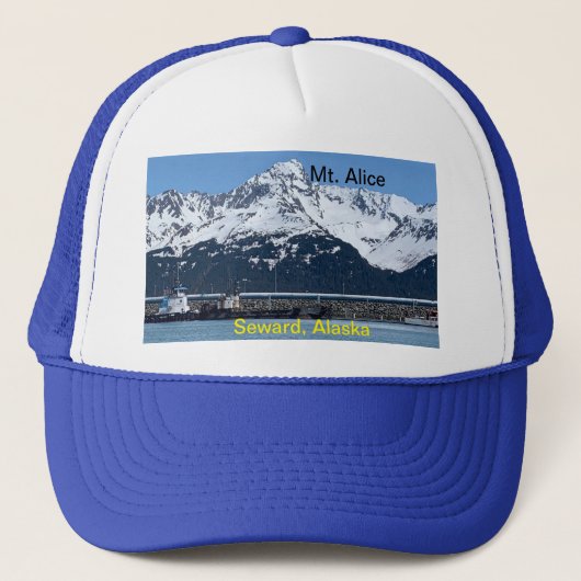 アリス山のトラック帽 キャップ (正面)