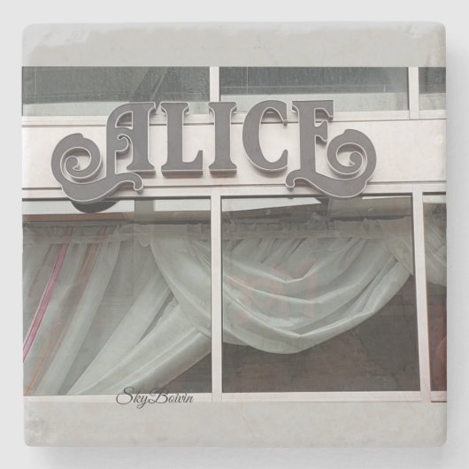 アリス店 ストーンコースター (正面)