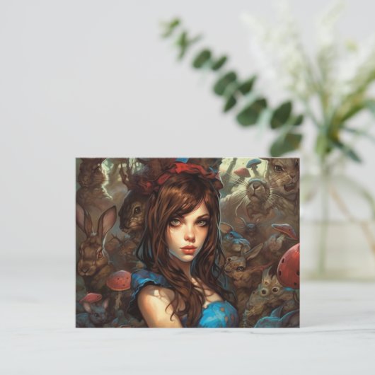 アリス悪夢 ポストカード (スタンド正面)