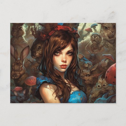 アリス悪夢 ポストカード (正面)