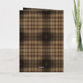 アリス絵を描トと蝶と馬のマスタング カード (裏面)