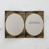 アリス絵を描トと蝶と馬のマスタング カード (内部)