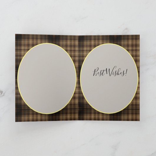 アリス絵を描トと蝶と馬のマスタング カード (内部)