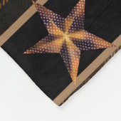 アリス絵を描トと蝶と馬のマスタング フリースブランケット (角)