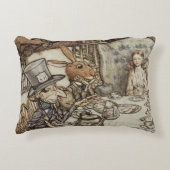 アリス誕生日ウンバースデーラビットハッターパーティー アクセントクッション (正面)