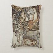 アリス誕生日ウンバースデーラビットハッターパーティー アクセントクッション (正面(垂直))