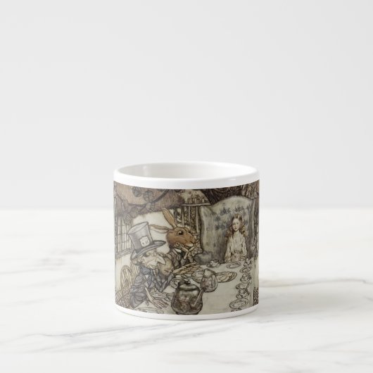 アリス誕生日ウンバースデーラビットハッターパーティー エスプレッソカップ (正面)