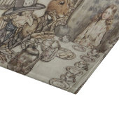 アリス誕生日ウンバースデーラビットハッターパーティー カッティングボード (角)