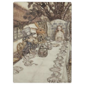 アリス誕生日ウンバースデーラビットハッターパーティー クリップボード (裏面)