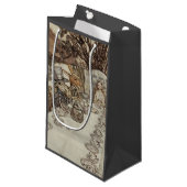 アリス誕生日ウンバースデーラビットハッターパーティー スモールペーパーバッグ (正面アングル)