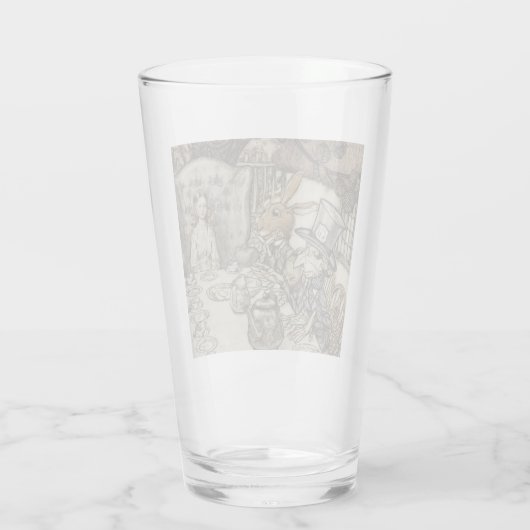 アリス誕生日ウンバースデーラビットハッターパーティー タンブラーグラス (裏面)