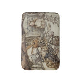 アリス誕生日ウンバースデーラビットハッターパーティー バスマット (正面縦)