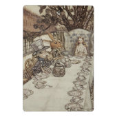 アリス誕生日ウンバースデーラビットハッターパーティー ミニクリップボード (裏面)