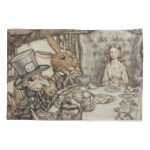 アリス誕生日ウンバースデーラビットハッターパーティー 枕カバー (裏面)