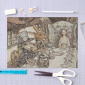 アリス誕生日ウンバースデーラビットハッターパーティー 薄葉紙 (クラフト)